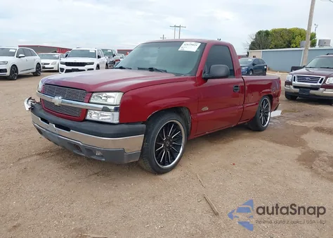 2005 Chevrolet Silverado 1500 Ls from USA, damaged, VIN 1GCEC14T05Z132802
